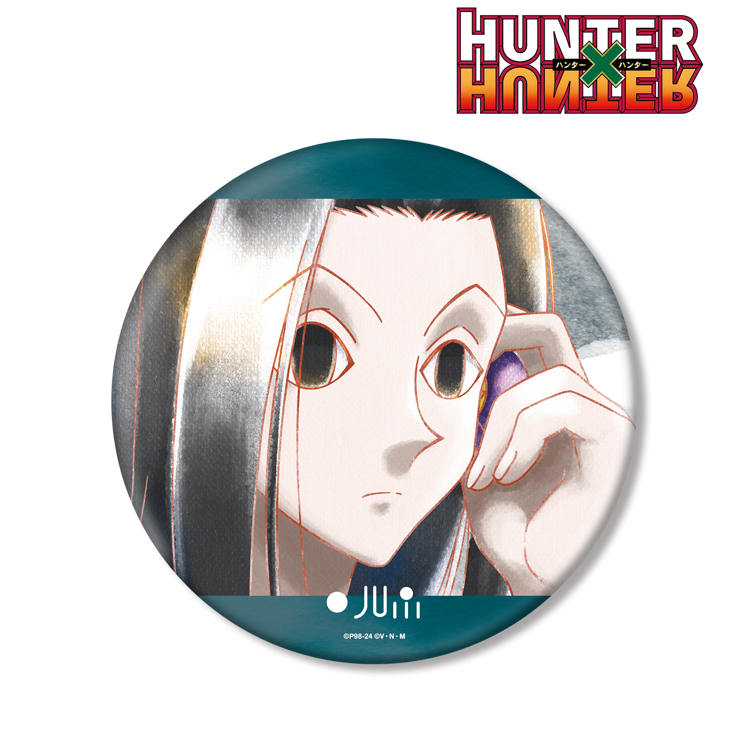 HUNTER×HUNTER_イルミ Ani-Art aqua label BIG缶バッジ | 公式グッズ 