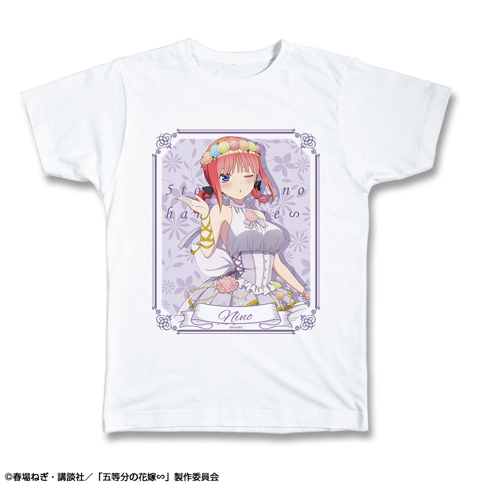 五等分の花嫁∽_XLサイズ_Tシャツ デザイン02(中野二乃/花の妖精ver.)【描き下ろし】