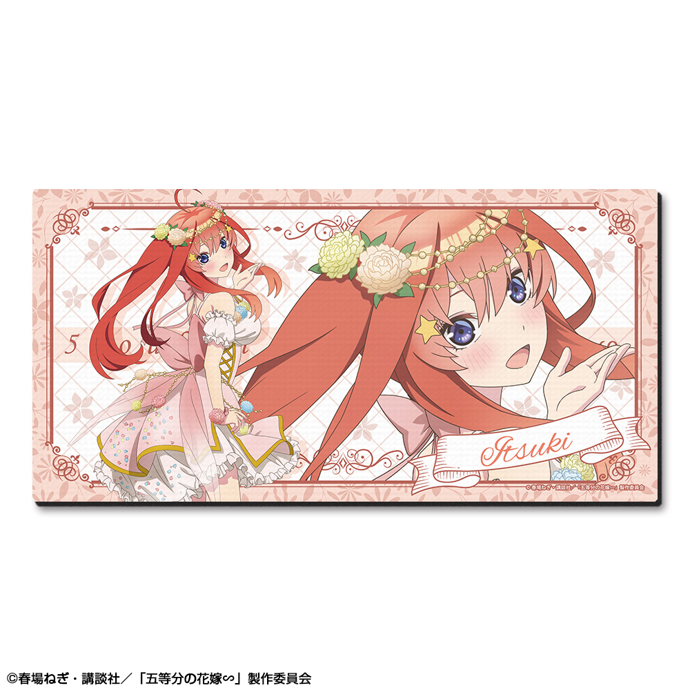 五等分の花嫁∽_ラバーマット デザイン05(中野五月/花の妖精ver.)【描き下ろし】