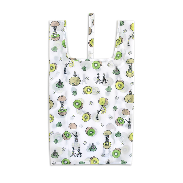 刀剣乱舞ONLINE_鬼頭祈コラボ エコバッグ（大典太光世・ソハヤノツルキとキウイ）