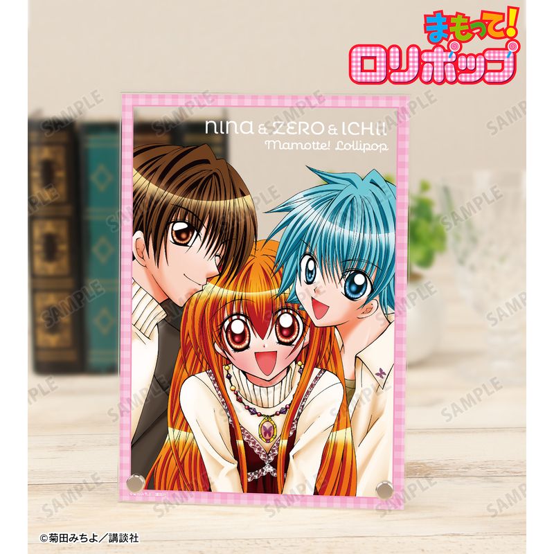 まもって！ロリポップ_ニナ&ゼロ&イチイ A5アクリルパネル | まもって
