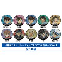 名探偵コナン_トレーディングホログラム缶バッジVol.1 【コンプリート