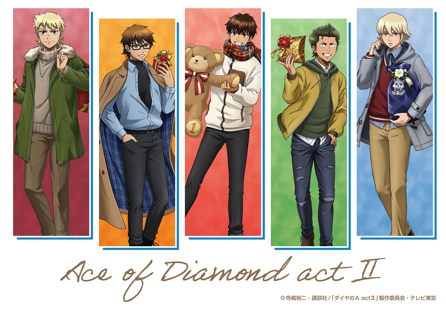 ダイヤのA actⅡ_描き下ろしキャンバスアート【プレゼントver.】 | j