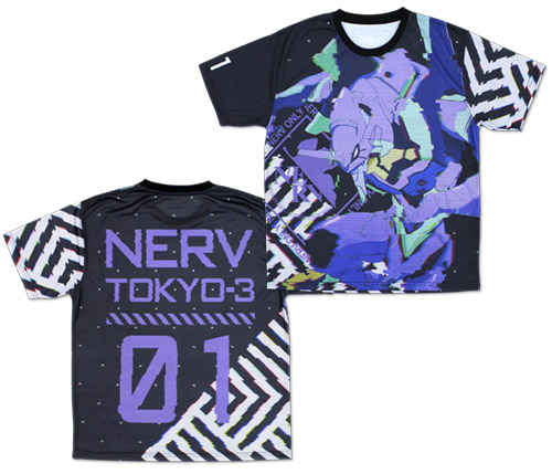 【希少】エヴァンゲリオン Tシャツ 初号機カラー メンズSサイズ エヴァンゲリオン_Sサイズ_エヴァ初号機 両面フルグラフィックT