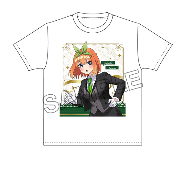 五等分の花嫁∽_描き下ろしTシャツ 中野四葉