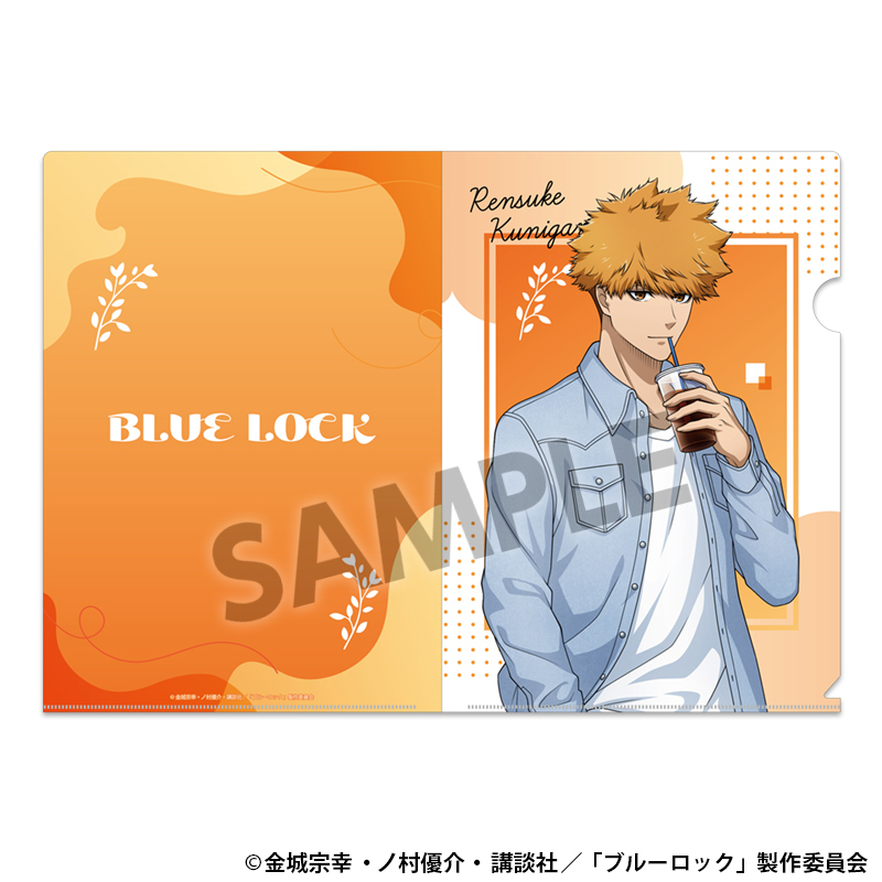 ブルーロック_描き下ろしクリアファイル 國神錬介 日常 ver.