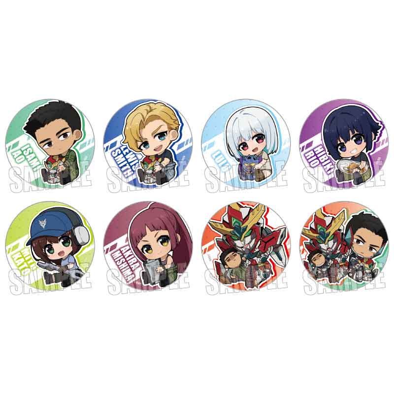 勇気爆発バーンブレイバーン_トレーディング缶バッジ/ぎゅぎゅっと【BOX／8点入り】【コンプリートBOX】