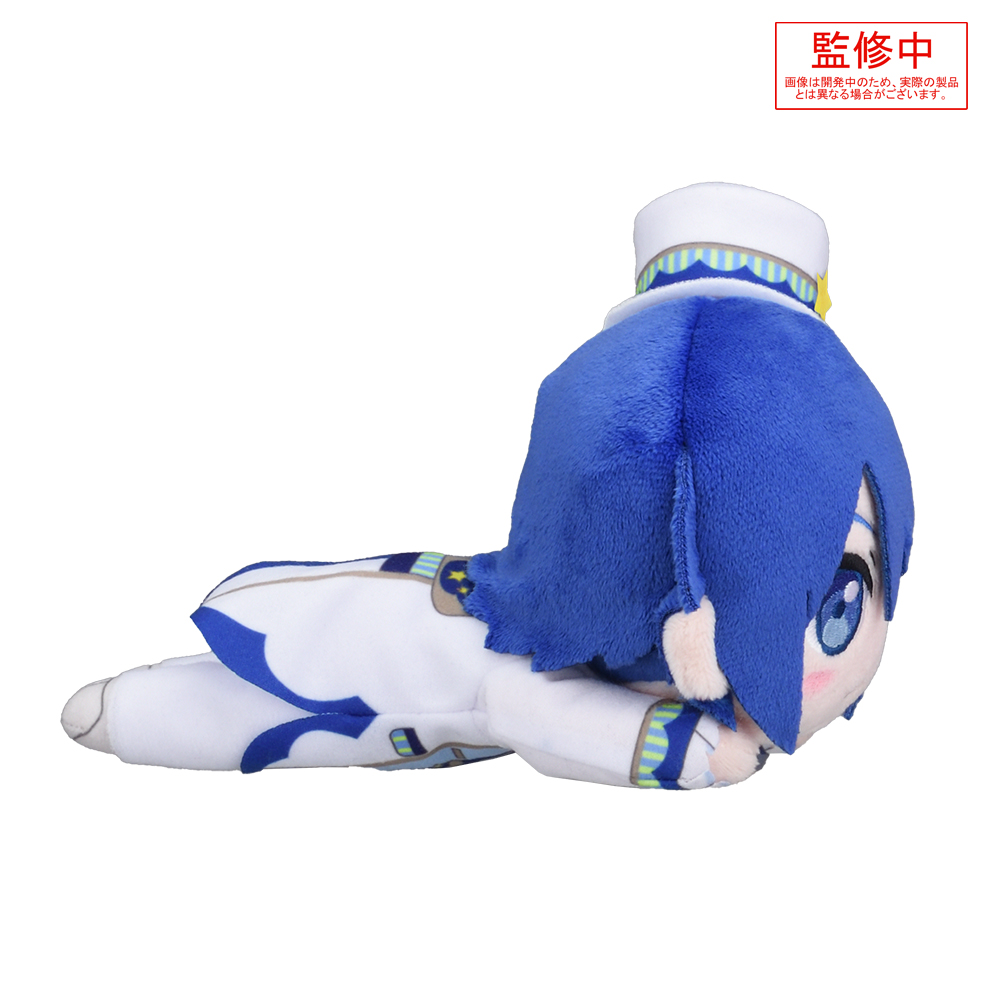 プロジェクトセカイ プロセカ 寝そべり ぬいぐるみ KAITO グッズ-ぬいぐるみ】「劇場版プロジェクトセカイ 壊れたセカイと