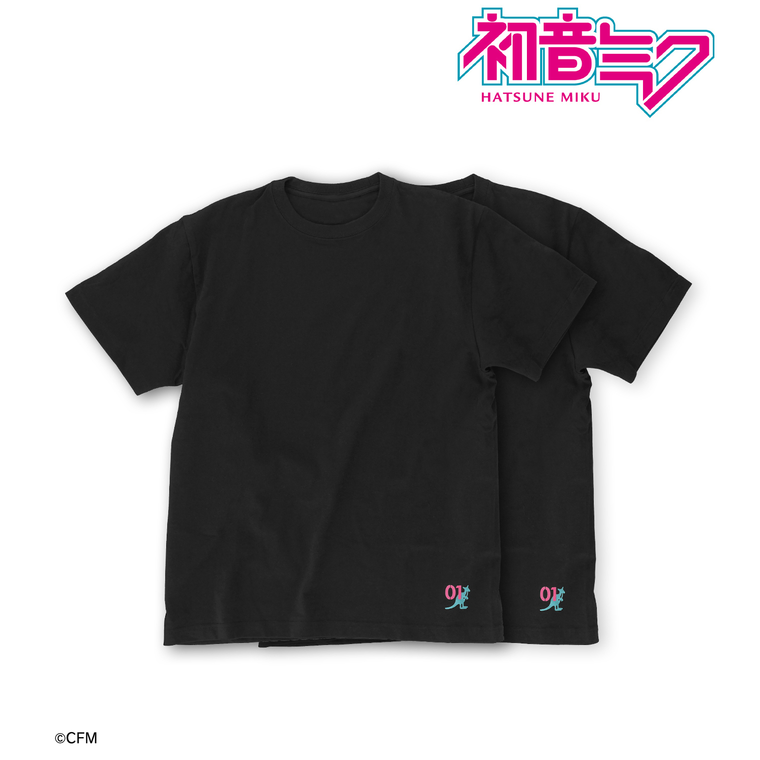 初音ミク_(サイズ/XXL)_KANGOL?コラボ 第1弾 ロゴ パックTシャツ2枚セットメンズ