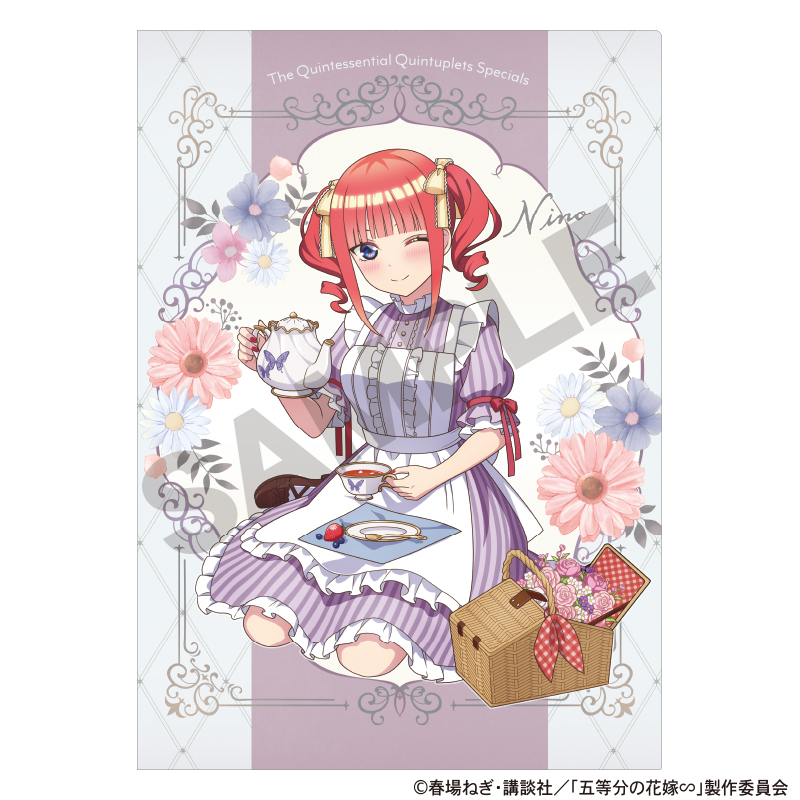 五等分の花嫁_シングルクリアファイル　中野二乃　ピクニック
