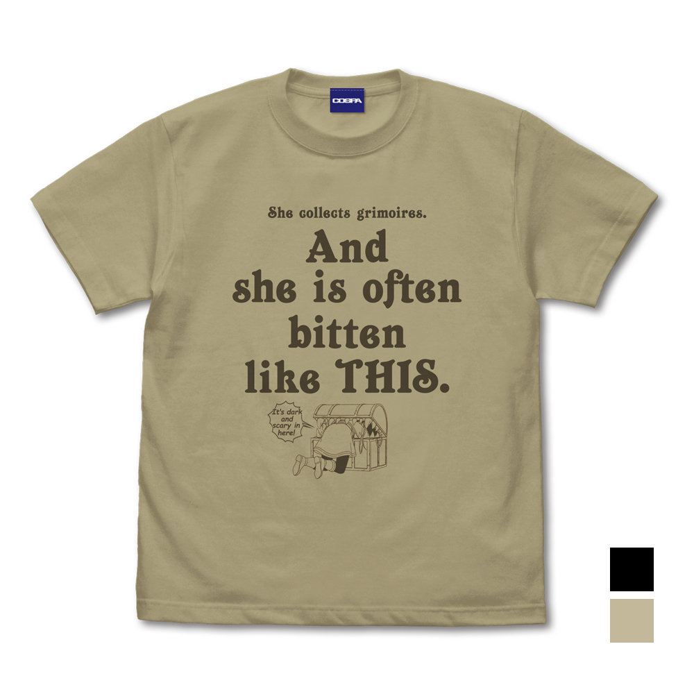 葬送のフリーレン_Sサイズ_ミミックに食べられるフリーレン Tシャツ/SAND KHAKI-