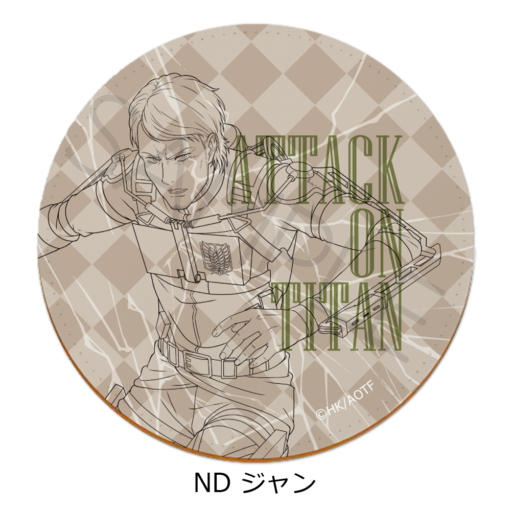 進撃の巨人 The Final Season_第10弾レザーコースター ND ジャン