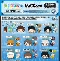 ハイキュー!!_もちもちマスコットWA Vol.2【BOX】 | ハイキュー!!公式