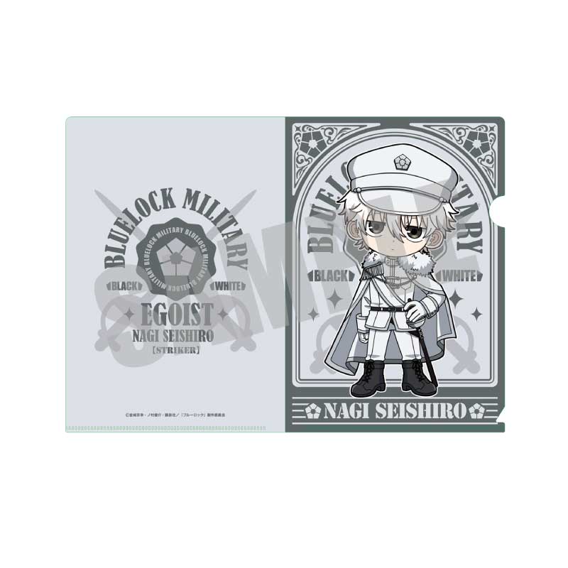 ブルーロック ブルロ_A5クリアファイル 凪 誠士郎 MILITARY ver.