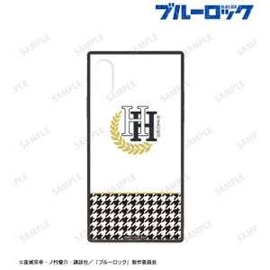 블루 록_(대상 기종/iPhone 13/14)_백보 고등학교 교장 스퀘어 강화 유리 iPhone 케이스