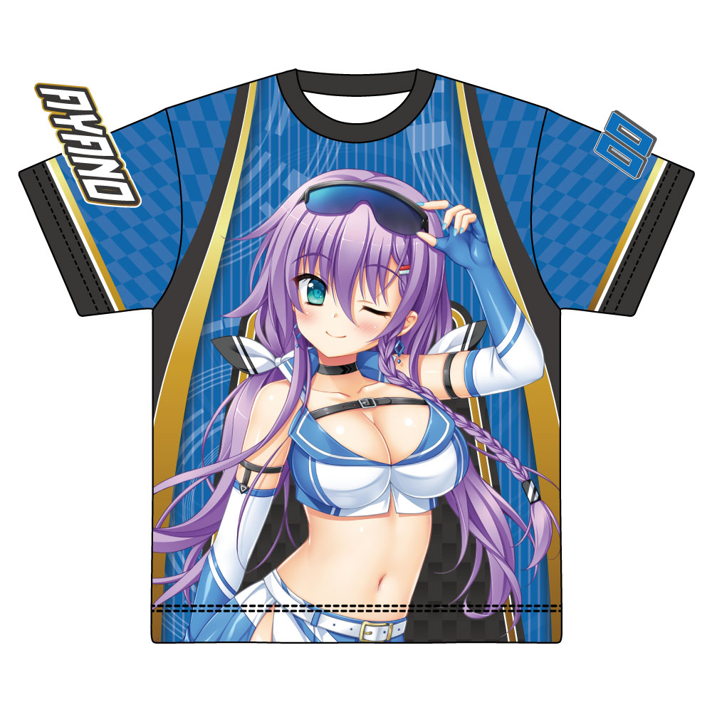 花咲ワークスプリング！_描き下ろし 玖音彩乃 RQver. フルグラフィックＴシャツ