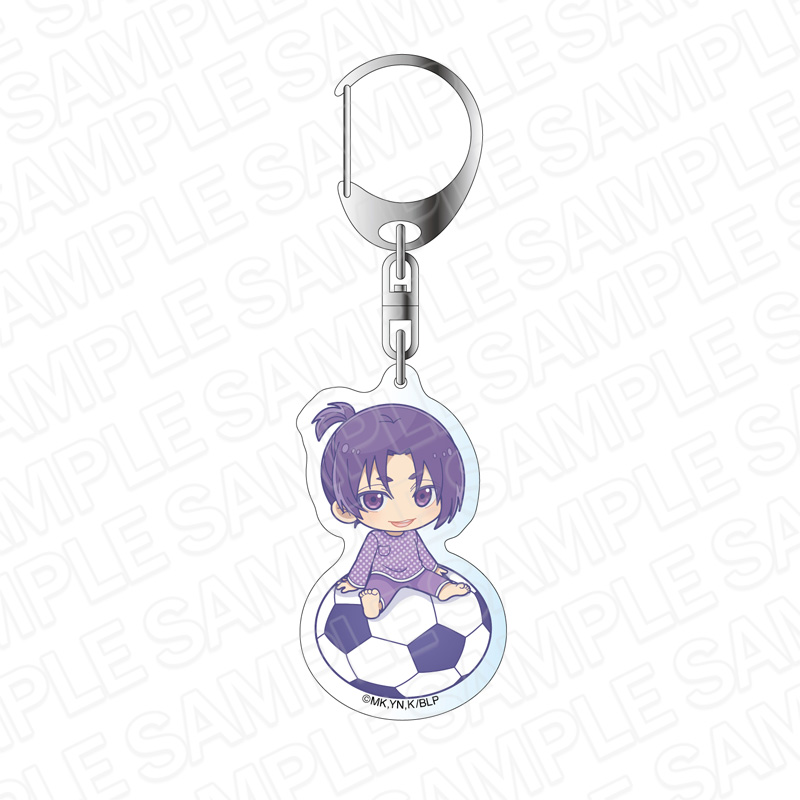 ブルーロック_ホログラムキーホルダー 御影 玲王 パジャマ ver.