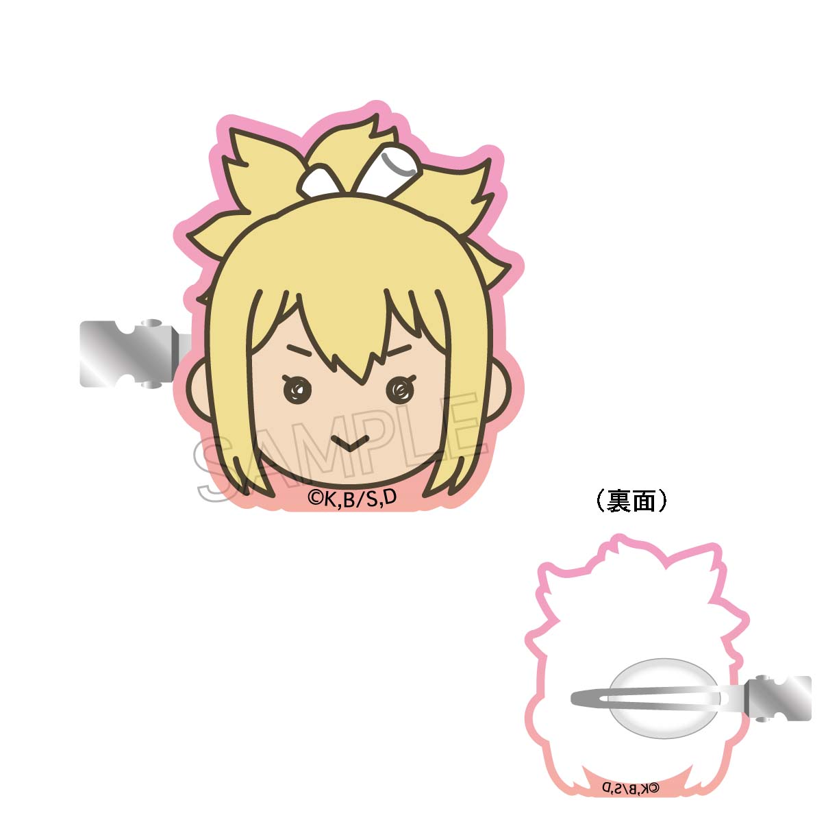 Dr.STONE_前髪クリップ コハク