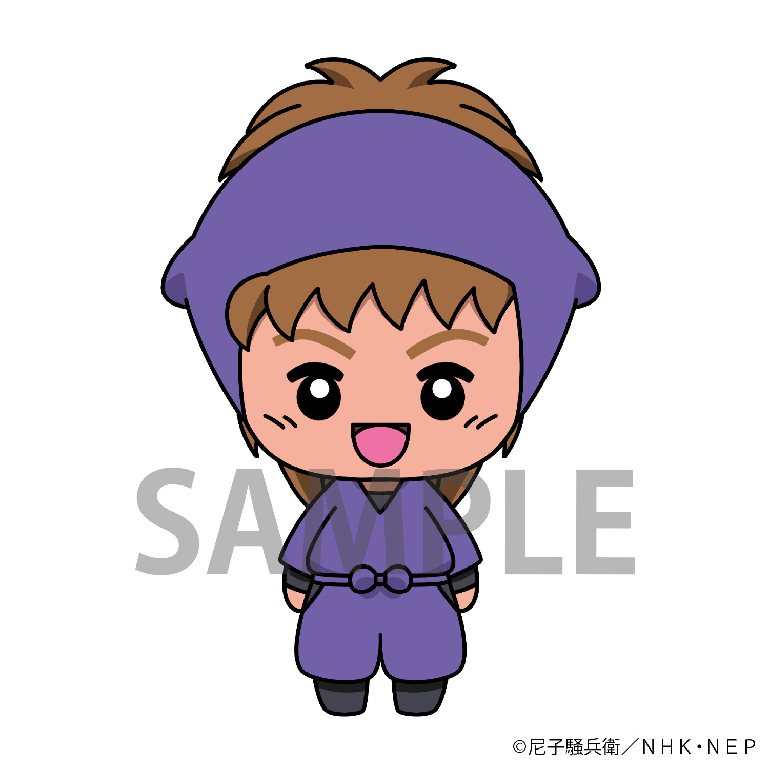 忍たま乱太郎_にょきんと マスコットフィギュアVol.1【BOX