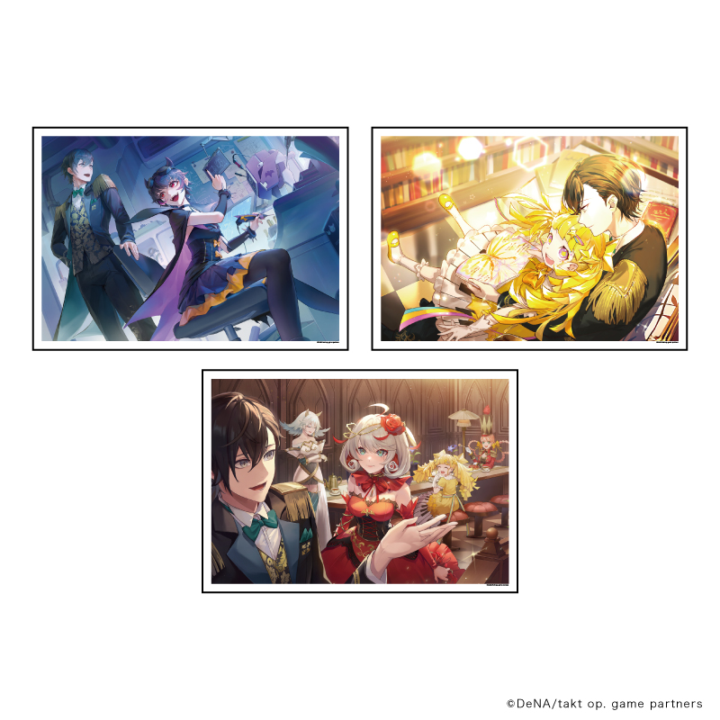 takt op.運命は真紅き旋律の街を_REPLICA GENGA　3枚セット02/B(公式イラスト)