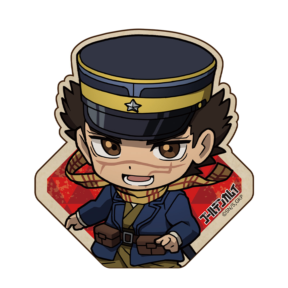 ゴールデンカムイ 金カム_ウッドクリップ(安全ピン付) A[杉元佐一]