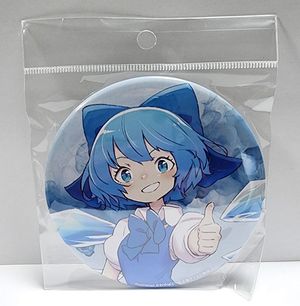 Touhou Project_Cirno Kawayabagu Can Badge
