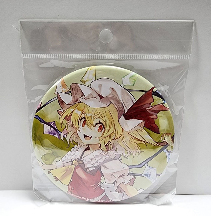 東方Project_フランドール・スカーレット 晩杯あきら 缶バッジ