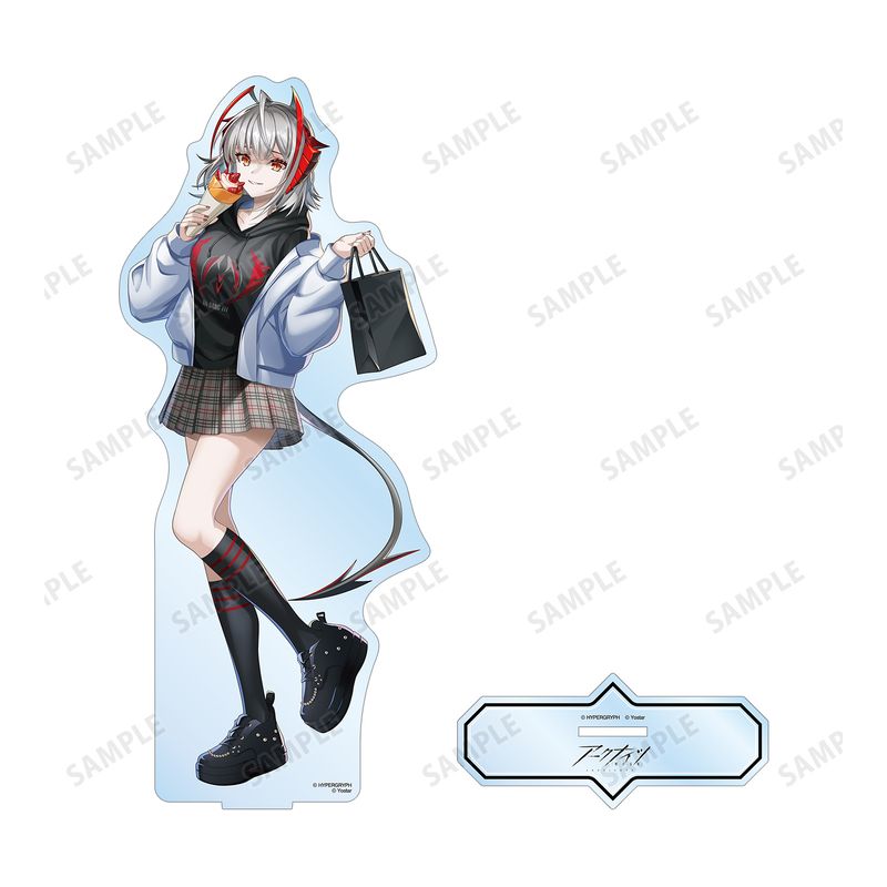アークナイツ_描き起こしイラスト W ショッピングver. 特大アクリル