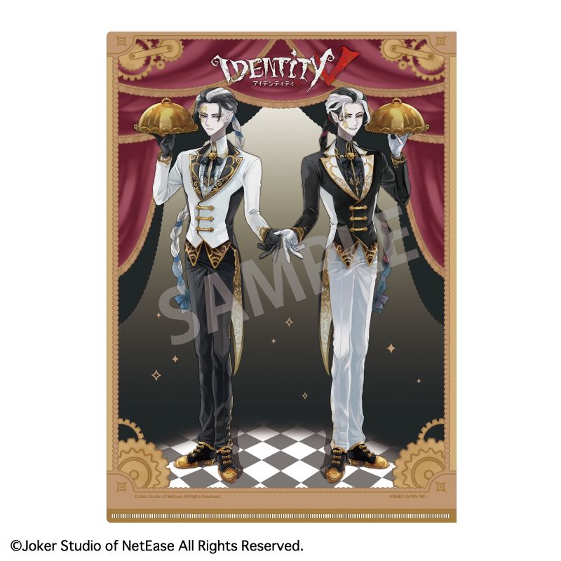 Identity V 第五人格_A4シングルクリアファイル_白黒無常/メイド