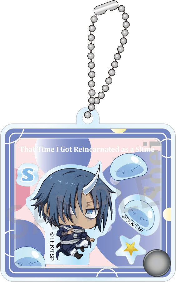 転生したらスライムだった件_ちゃいキャラぷらす　シャカシャカアクリルキーチェーン　ソウエイ