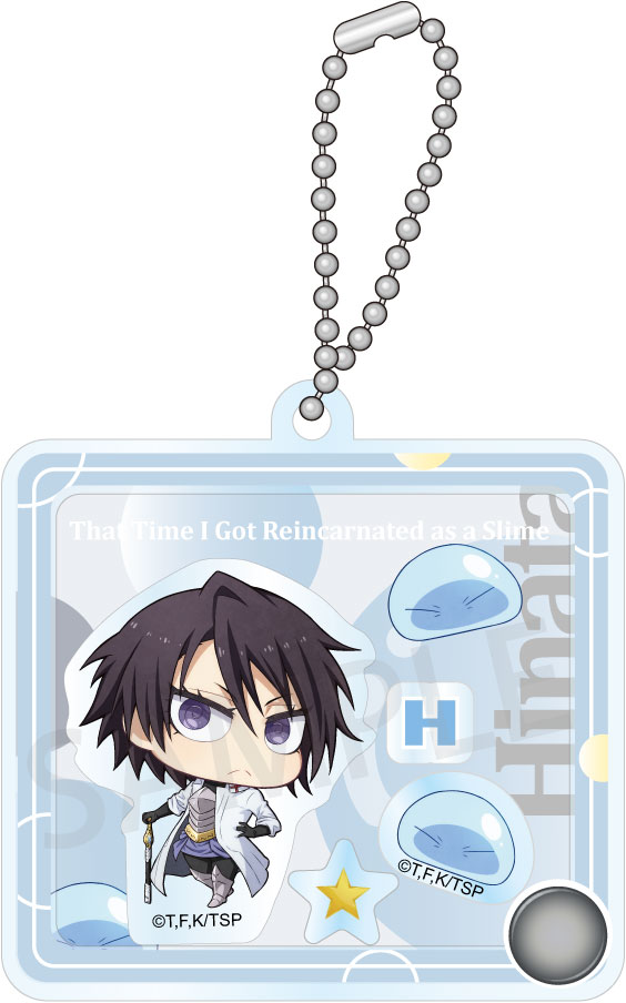 転生したらスライムだった件_ちゃいキャラぷらす　シャカシャカアクリルキーチェーン　ヒナタ