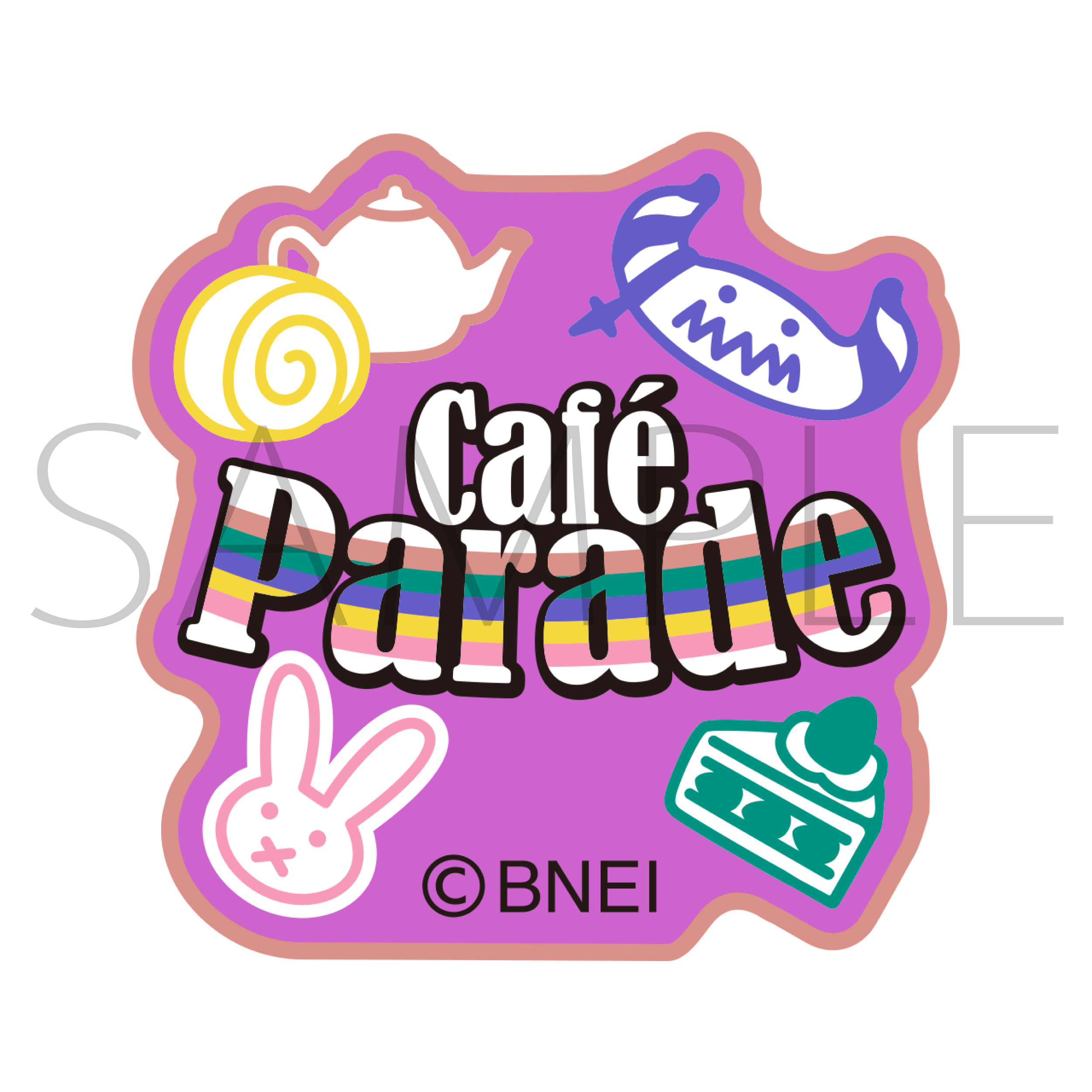 アイドルマスター SideM_刺繍ワッペンシール／Cafe Parade