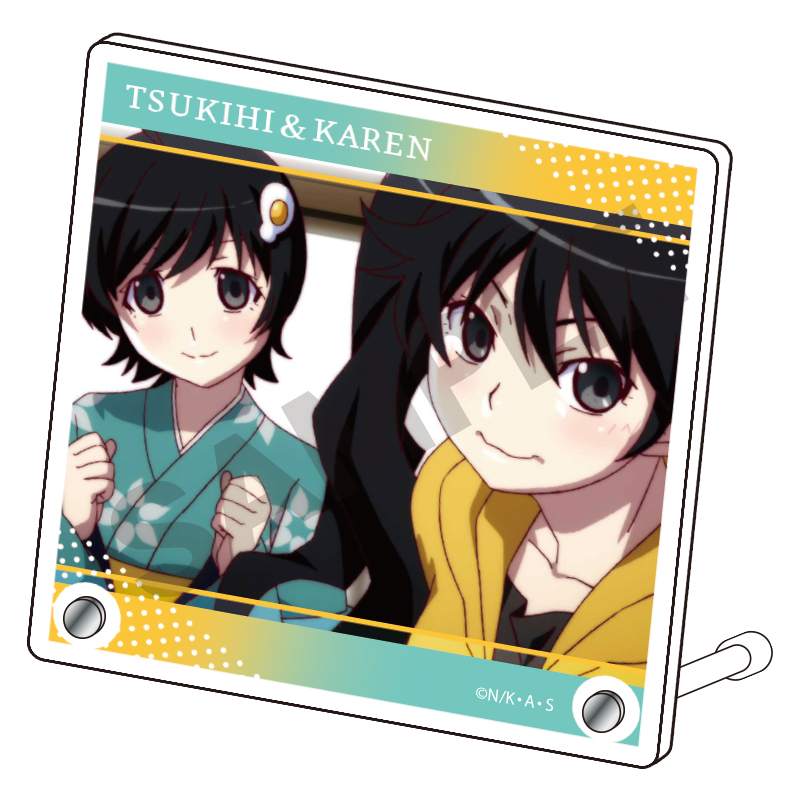 物語シリーズ_ミニアクリルパネル　月火　火憐