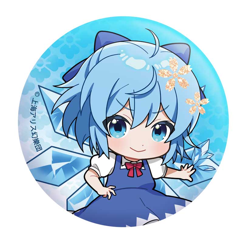 東方Project_缶バッジ(チルノ)