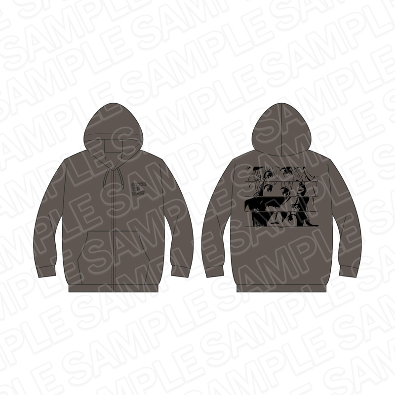 ぼっち・ざ・ろっく!_Lサイズ_ジップパーカー aquarium ver.