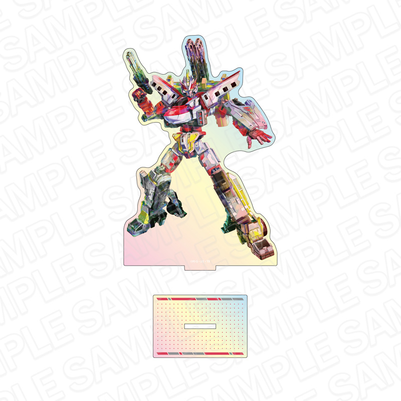 シンカリオン チェンジ ザ ワールド_オーロラアクリルフィギュア PALE TONE series シンカリオン E6こまちトップリフターフォーム