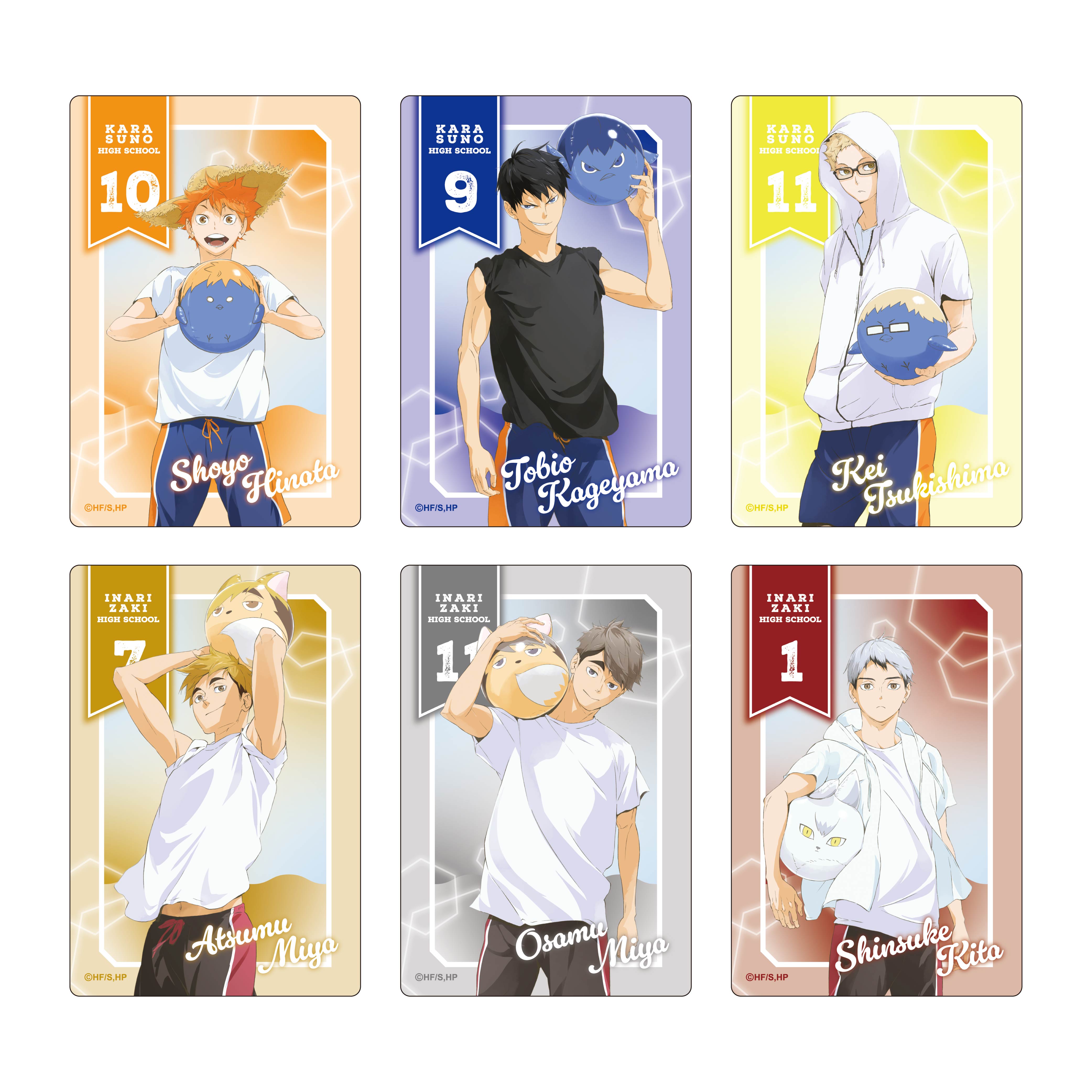 ハイキュー!!_トレーディングクリアカード ビーチボールVer.【BOX/6個