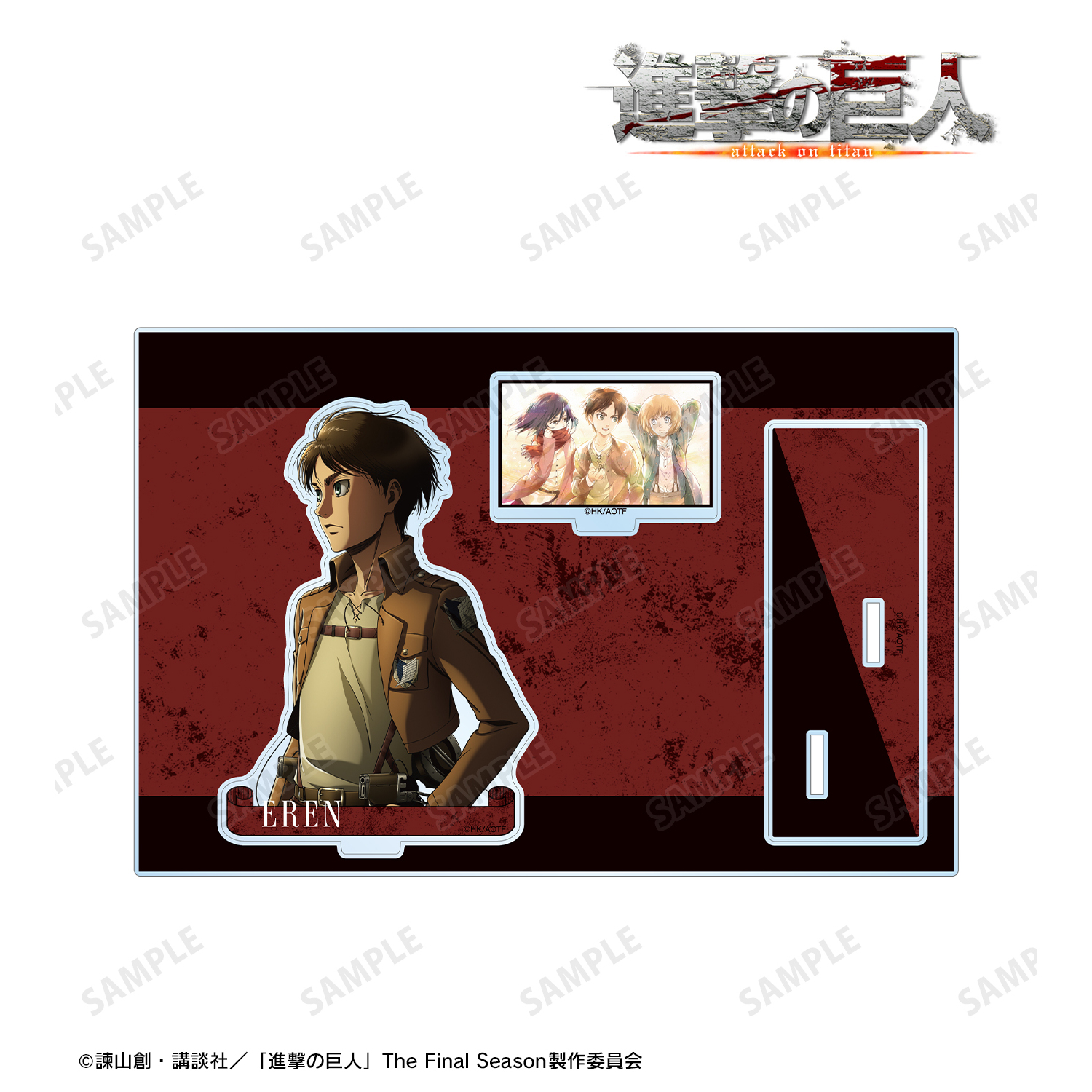 進撃の巨人_エレン パーツ付きBIGアクリルスタンド