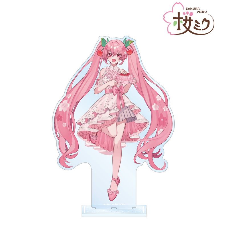 桜ミク_描き下ろし 桜ミク 桜パーティーver. Art by しゅがお BIG