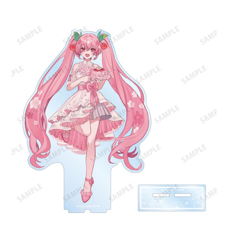 桜ミク_描き下ろし 桜ミク 桜パーティーver. Art by しゅがお BIG