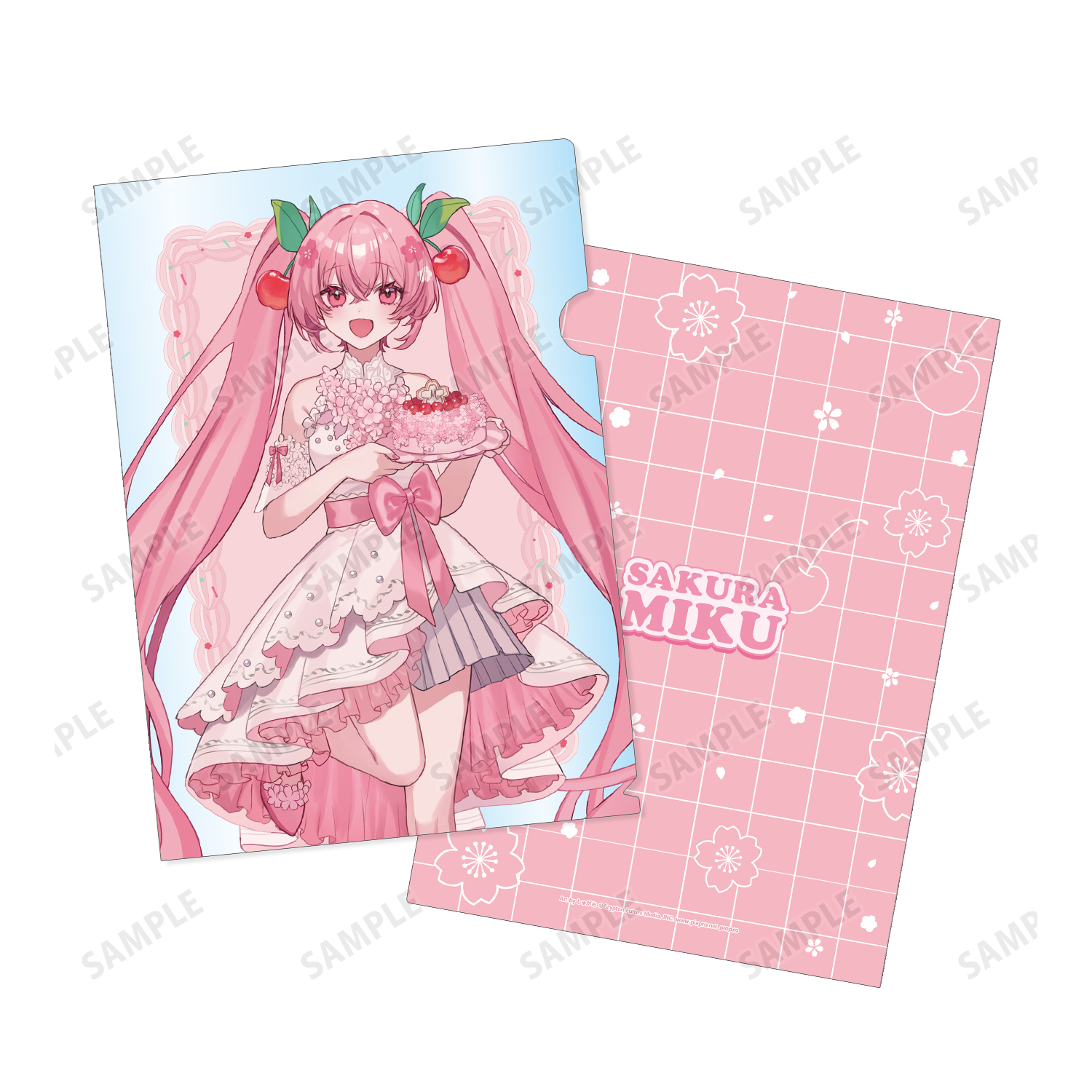 初音ミク Creators Party 白雪とわ クリアファイル 3枚セット 初音ミク×NewDays」コラボ限定A4クリアファイル3枚セット - 仙台