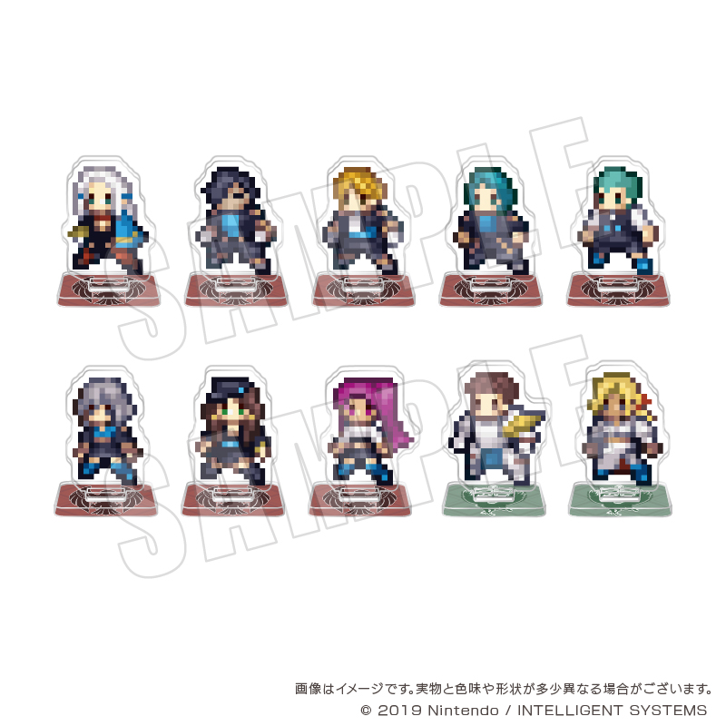 ファイアーエムブレム 風花雪月_ドットアクリルフィギュアコレクション Vol.1【BOX／10個入り】 