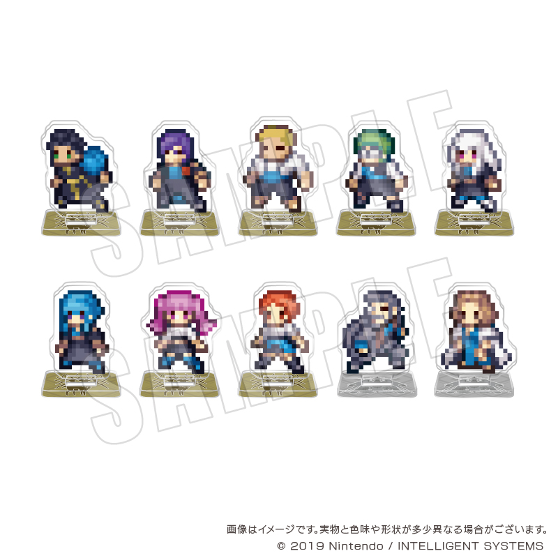 ファイアーエムブレム 風花雪月_ドットアクリルフィギュアコレクション Vol.3【BOX／10個入り】 