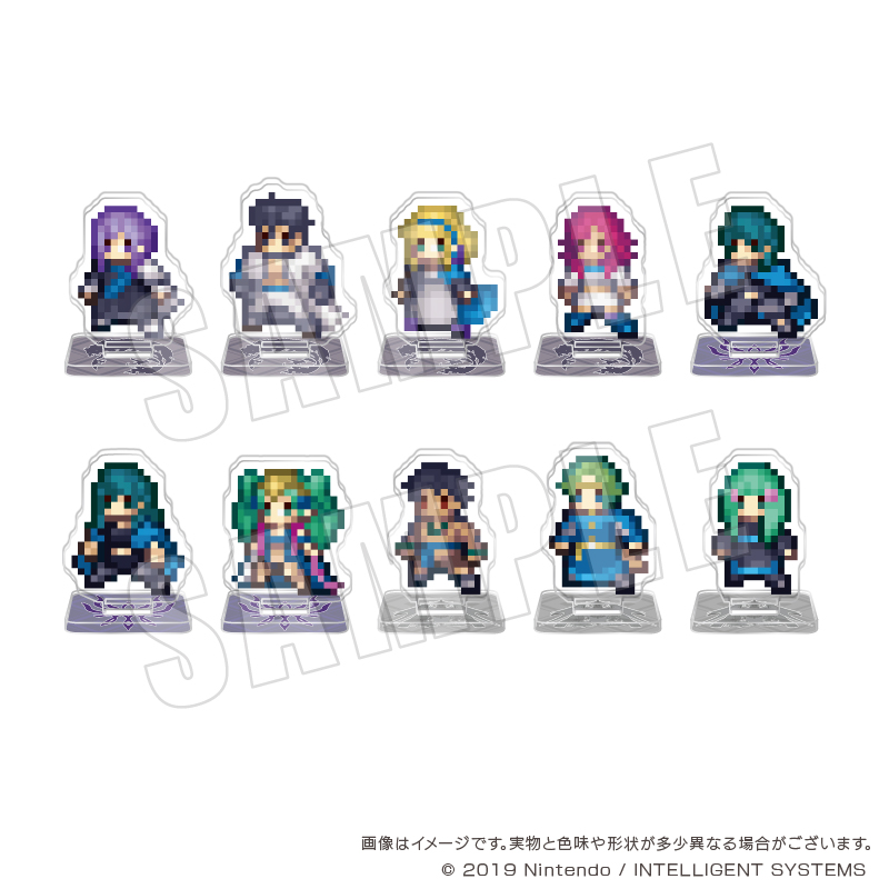 ファイアーエムブレム 風花雪月_ドットアクリルフィギュアコレクション Vol.4【BOX／10個入り】 