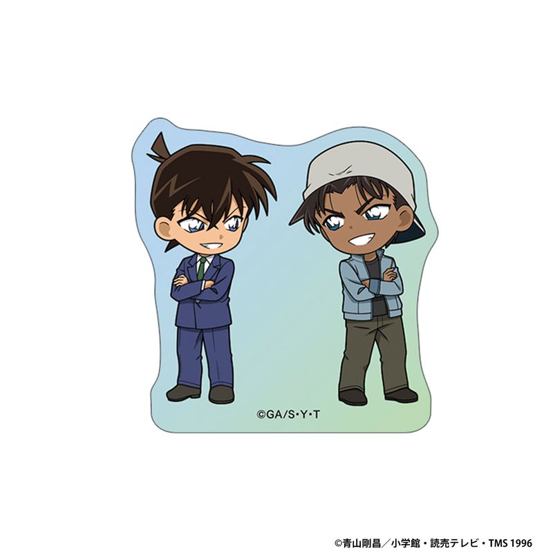 名探偵コナン_ステッカー／工藤新一＆服部平次 | 名探偵コナン公式