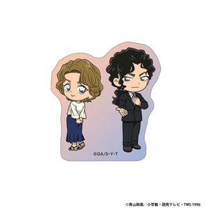 명탐정 코난_스티커/오오카 모미지&허준혁