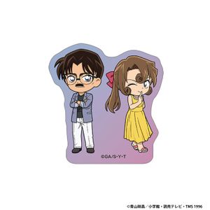 명탐정 코난_스티커/쿠도 유사쿠&쿠도 유키코