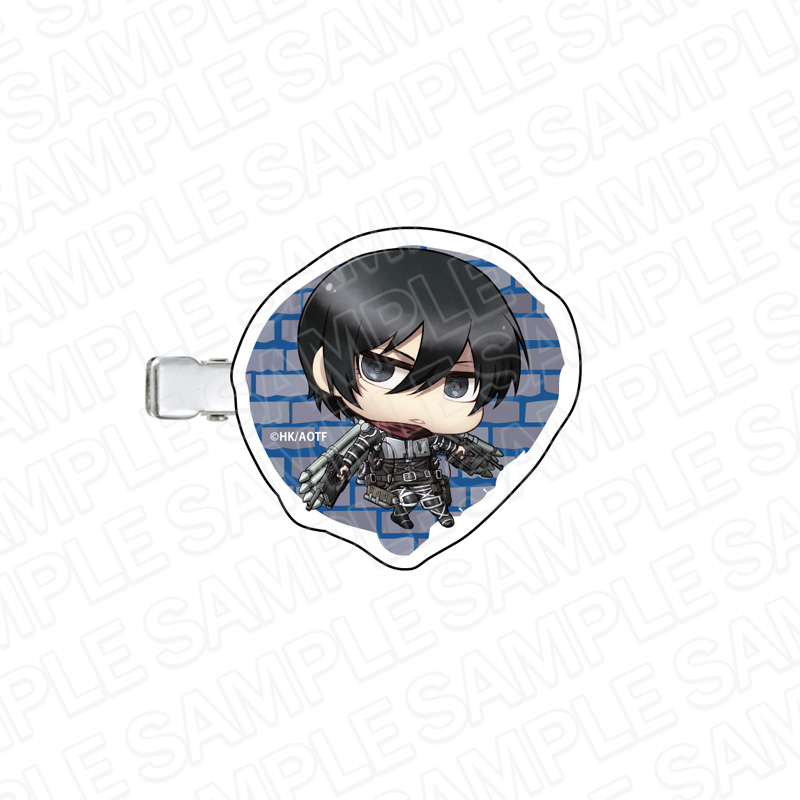 進撃の巨人 The Final Season_アクリルヘアクリップ ミカサ