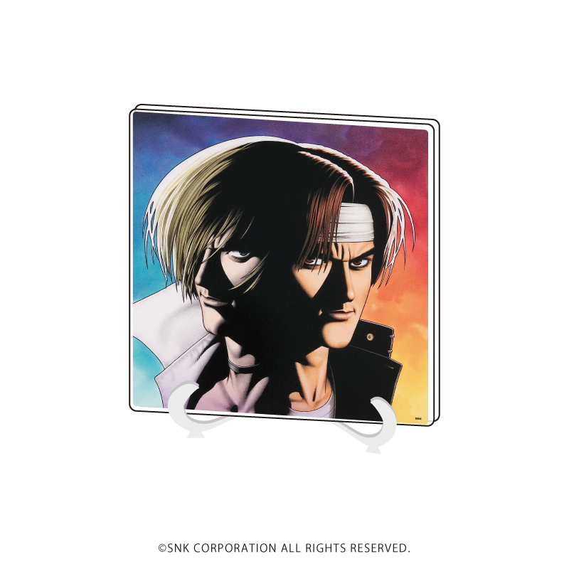 THE KING OF FIGHTERS'95_アクリルアートボード01/草薙京&八神庵(公式イラスト)