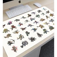 オーバーウォッチ 2_集合 ピクセルアート マルチデスクマット